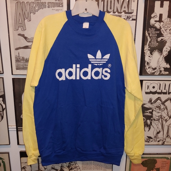 80s adidas sweatshirt